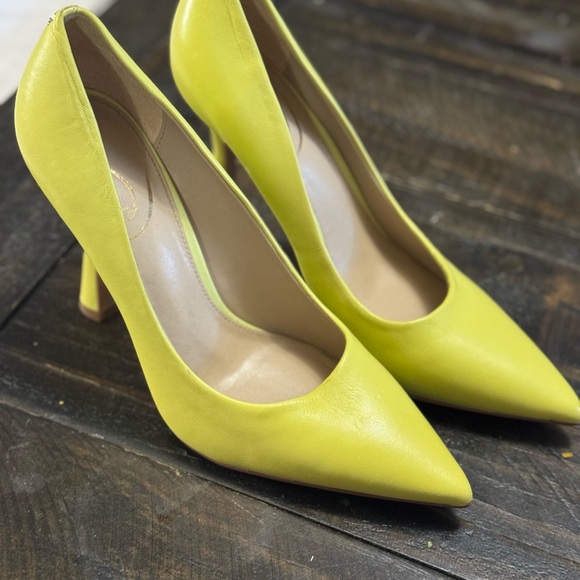 Sam Edelman Shoes - Sam Edelman Lime Green Heels